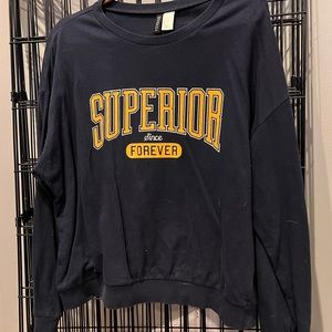 Blue sweater size XL